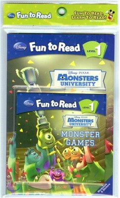 Disney Fun to Read Set 1-24 / Monster Games [ б]