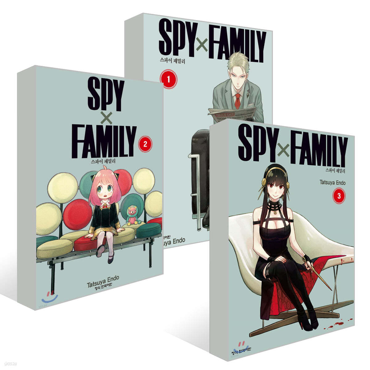 (애니메이션 1기 1쿨) 스파이 패밀리 Spy Family 1~3권 세트
