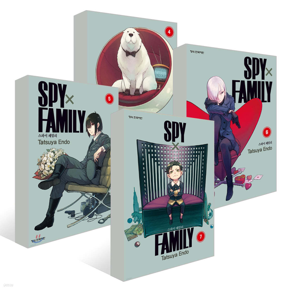 (애니메이션 1기 2쿨) 스파이 패밀리 Spy Family 4~7권 세트