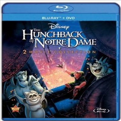 The Hunchback of Notre Dame / The Hunchback of Notre Dame II (Ʋ ) (3-Disc Special Edition) (ѱ۹ڸ)(Blu-ray / DVD) (2013)