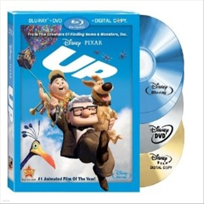 Up (Four-Disc Blu-ray/DVD Combo + BD Live) (ѱ۹ڸ)(Blu-ray) (2009)