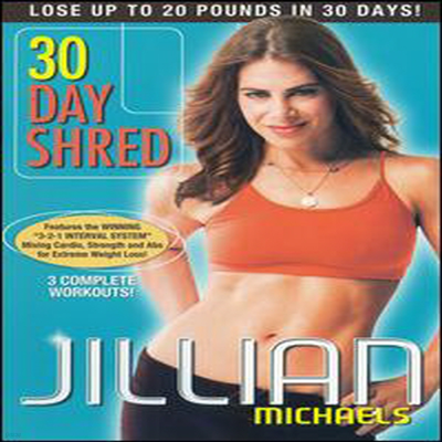 Jillian Michaels - 30 Day Shred ( Ŭ) (ڵ1)(ѱ۹ڸ)(DVD)(2008)