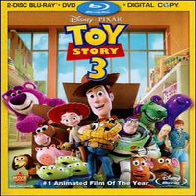 Toy Story 3 (̽丮 3) (ѱ۹ڸ)(Four-Disc Blu-ray/DVD Combo + Digital Copy) (2010)