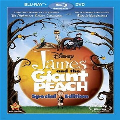 James and the Giant Peach (ӽ Ŵ ) (Two-Disc Special Edition Blu-ray/DVD Combo) (ѱ۹ڸ)(Blu-ray) (1996)