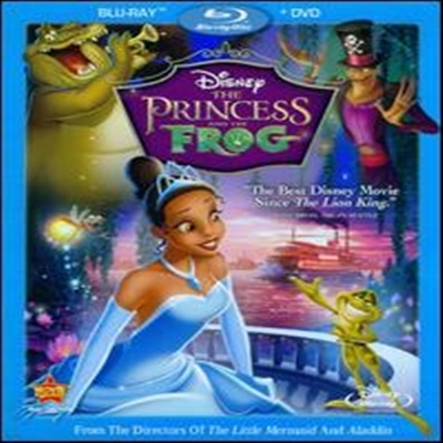 Princess and The Frog (ֿ ) (ѱ۹ڸ)(Two-Disc Blu-ray/DVD Combo) (2009)