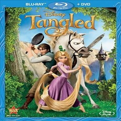 Tangled (Ǭ) (ѱ۹ڸ)(Two-Disc Blu-ray/DVD Combo) (2010)