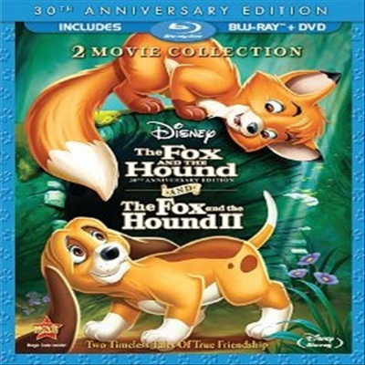 The Fox and the Hound ( ) (2 Movie Collection) (ѱ۹ڸ)(Three-Disc 30th Anniversary Edition Blu-ray / DVD Combo in Blu-ray Packaging) (1981)