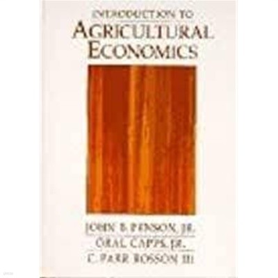 Introduction to Agricultural Economics (Hardcover)