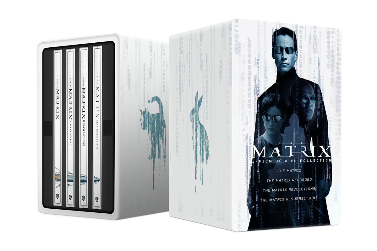 매트릭스 (11Disc, 4K UHD+BD 4필름 콜렉션 스틸북) : 블루레이