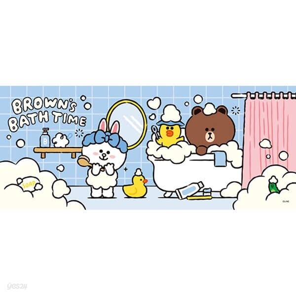 300피스 직소퍼즐 - 라인프렌즈 해피버블 (미니)