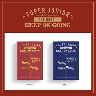 ִϾ (Super Junior) 11 - Vol.1_The Road : Keep on Going [ 2  1  ߼]