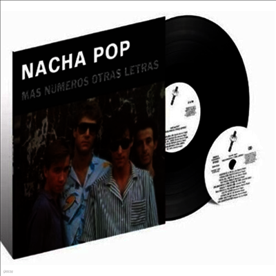 Nacha Pop — Mas Numeros, Otras Letras 앨범 커버