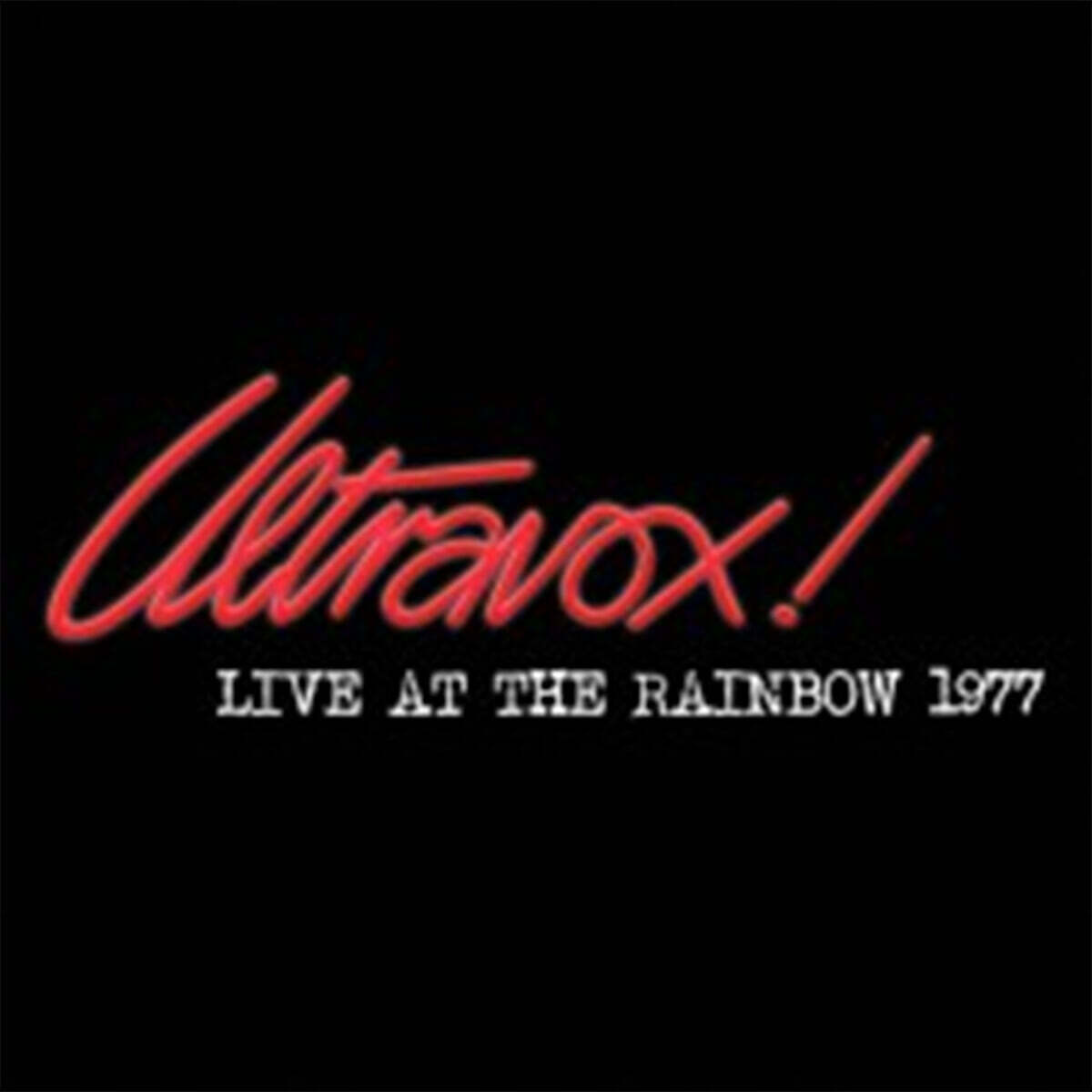 Ultravox! (울트라복스) - Live At The Rainbow 1977 [LP]