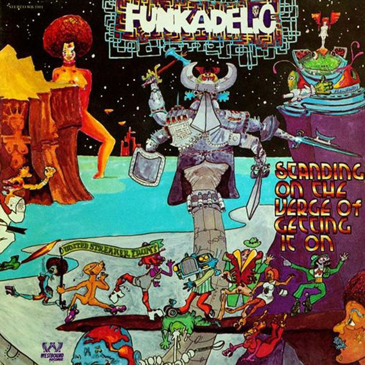 Funkadelic (펑카델릭) - Standing On The Verge Of Getting It On [LP]