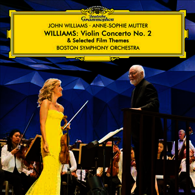 Anne-Sophie Mutter — 존 윌리엄스: 바이올린 협주곡 2번 (John Williams: Violin Concerto No.2) - Anne-Sophie Mutter 앨범 커버