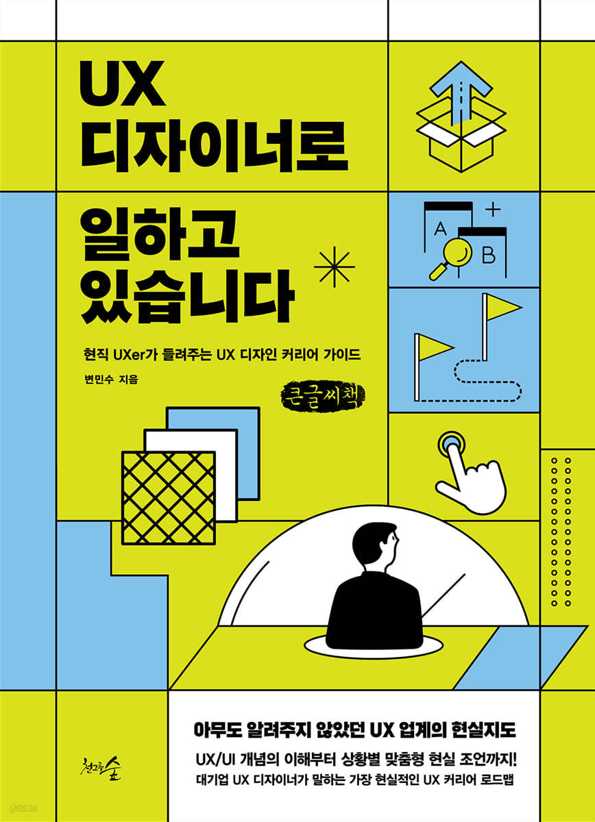 UX 디자이너로 일하고 있습니다 (큰글씨책)