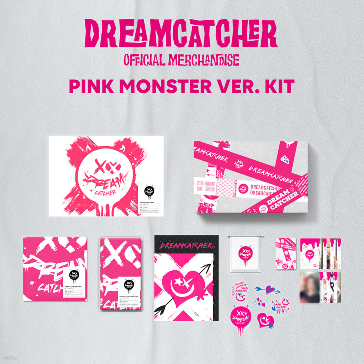 드림캐쳐 (Dreamcatcher) - DREAMCATCHER KIT [PINK MONSTER ver.][SIZE : 2XL]