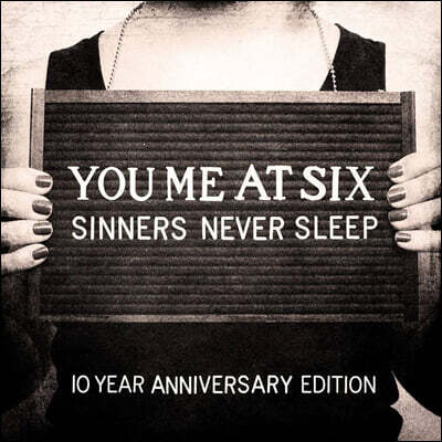 You Me At Six (유 미 앳 식스) - Sinners Never Sleep [그레이 컬러 3LP]