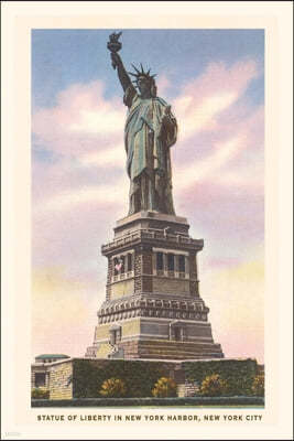 Vintage Journal Statue of Liberty, New York City