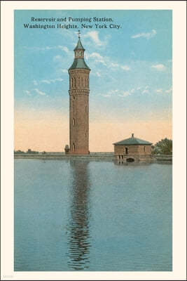 Vintage Journal Reservoir and Pumping Station, Washington Heights, NYC
