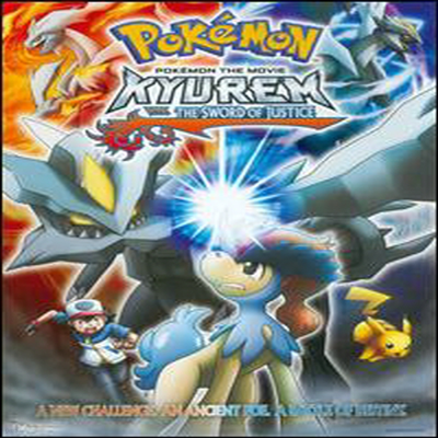 Pokemon the Movie 15: Kyurem vs. the Sword of Justice ( ϸ: ť VS ˻ ɸ) (ڵ1)(ѱ۹ڸ)(DVD)(2013)