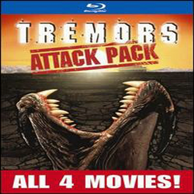 Tremors Attack Pack (Ұ縮) (ѱ۹ڸ)(Blu-ray)