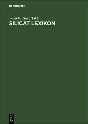 Silicat Lexikon: Nichtmetallisch-Anorganische Werkstoffe, Vorwiegend Silicatische Minerale Und Gesteine, Biographien