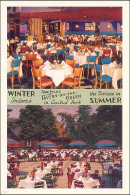 Vintage Journal Tavern on the Green Postcard