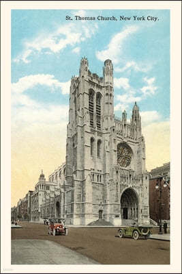 Vintage Journal St. Thomas Church, New York City