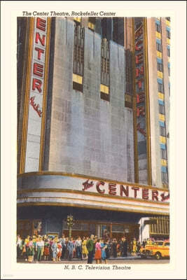 Vintage Journal NBC Television Theatre, New York City