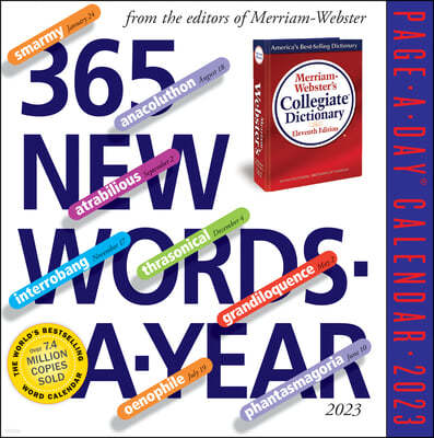 365 New Words-A-Year Page-A-Day Calendar 2023
