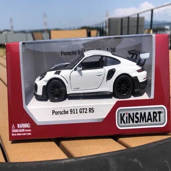 프로 킨스마트13cm 미니카 포르쉐911 GT2 RS White레이싱카