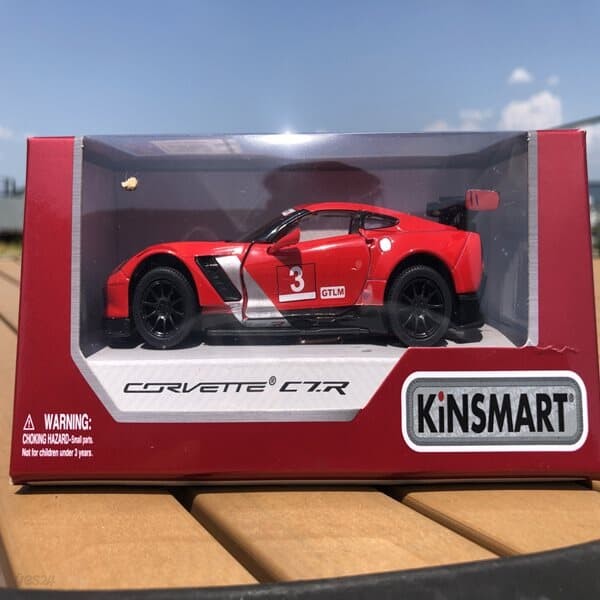 프로 킨스마트13cm 미니카 쉐보레 콜벳 C7R 레이싱 수퍼카
