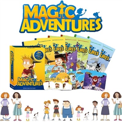 [Comic Readers] Magic Adventures 6 Set (Paperback(6)+CD(6))