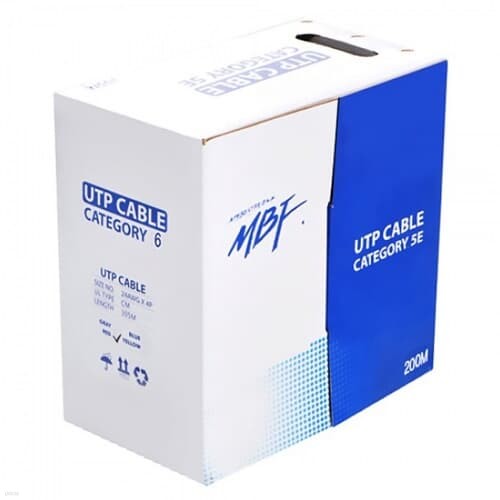 MBF-C6200BKSS CAT6 UTP (200m)BOX  