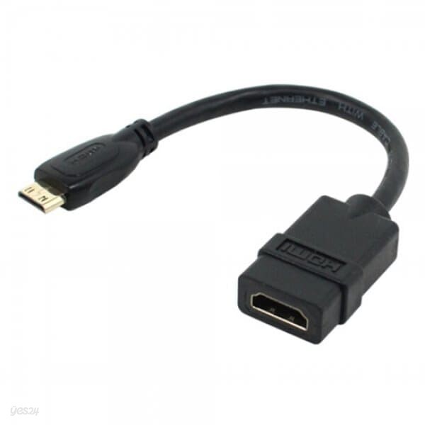 MBF-HFMINIM-15CM HDMI F to MINI HDMI M 변환 젠더