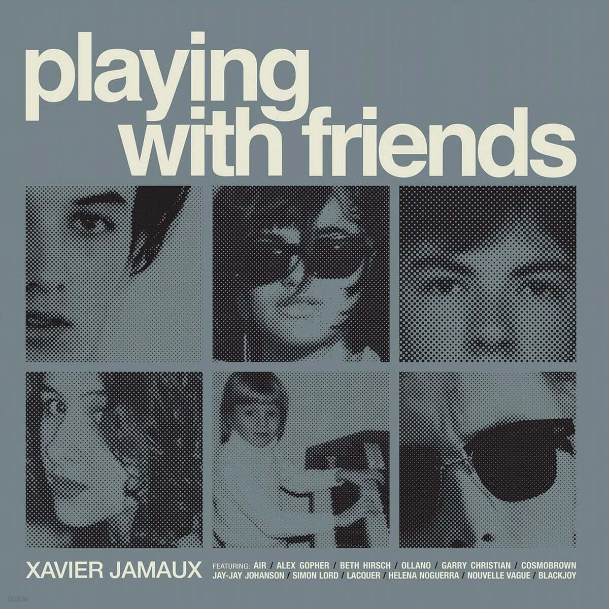 Xavier Jamaux 자비에 자모 콜라보 베스트 모음집 (Playing with Friends) [블루 컬러 2LP]