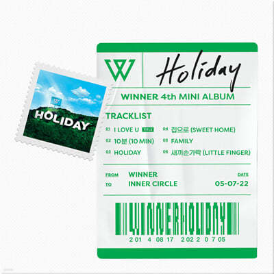  (Winner) - ̴Ͼٹ 4 : HOLIDAY [KiT ALBUM]