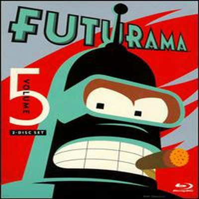 Futurama: Vol. 5 (ǻó) (ѱ۹ڸ)(Blu-ray) (2010)