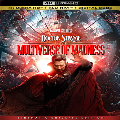 Doctor Strange In The Multiverse Of Madness ( Ʈ: ȥ Ƽ)(ѱ۹ڸ)(4K Ultra HD + Blu-ray)