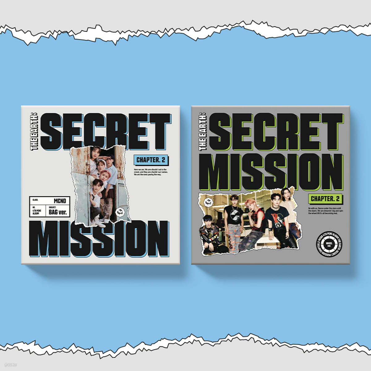 MCND - 미니앨범 4집 : THE EARTH : SECRET MISSION Chapter.2 [버전 2종 중 1종 랜덤 발송]