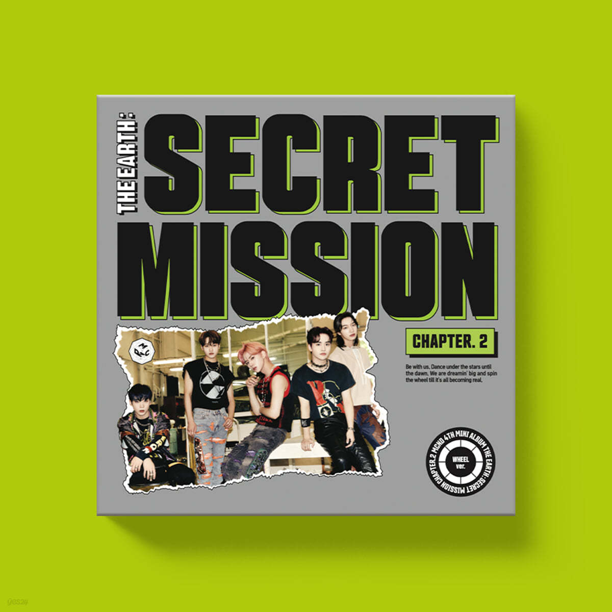 MCND - 미니앨범 4집 : THE EARTH : SECRET MISSION Chapter.2 [WHEEL ver.]