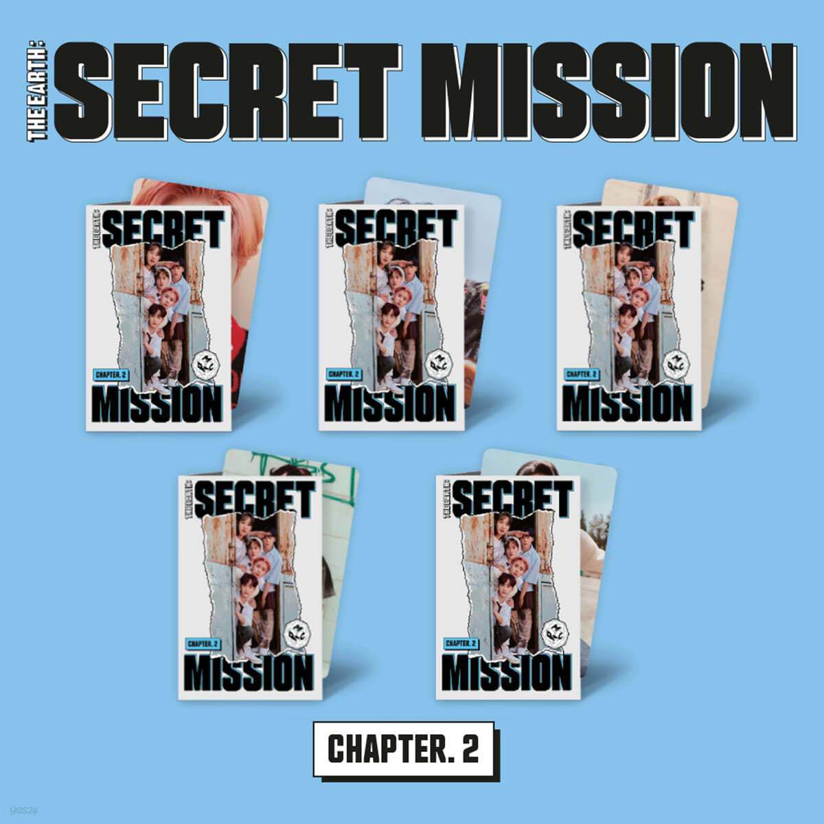 MCND - 미니앨범 4집 : THE EARTH: SECRET MISSION Chapter.2 [Nemo Album Light ver.] [버전 5종 중 1종 랜덤 발송]