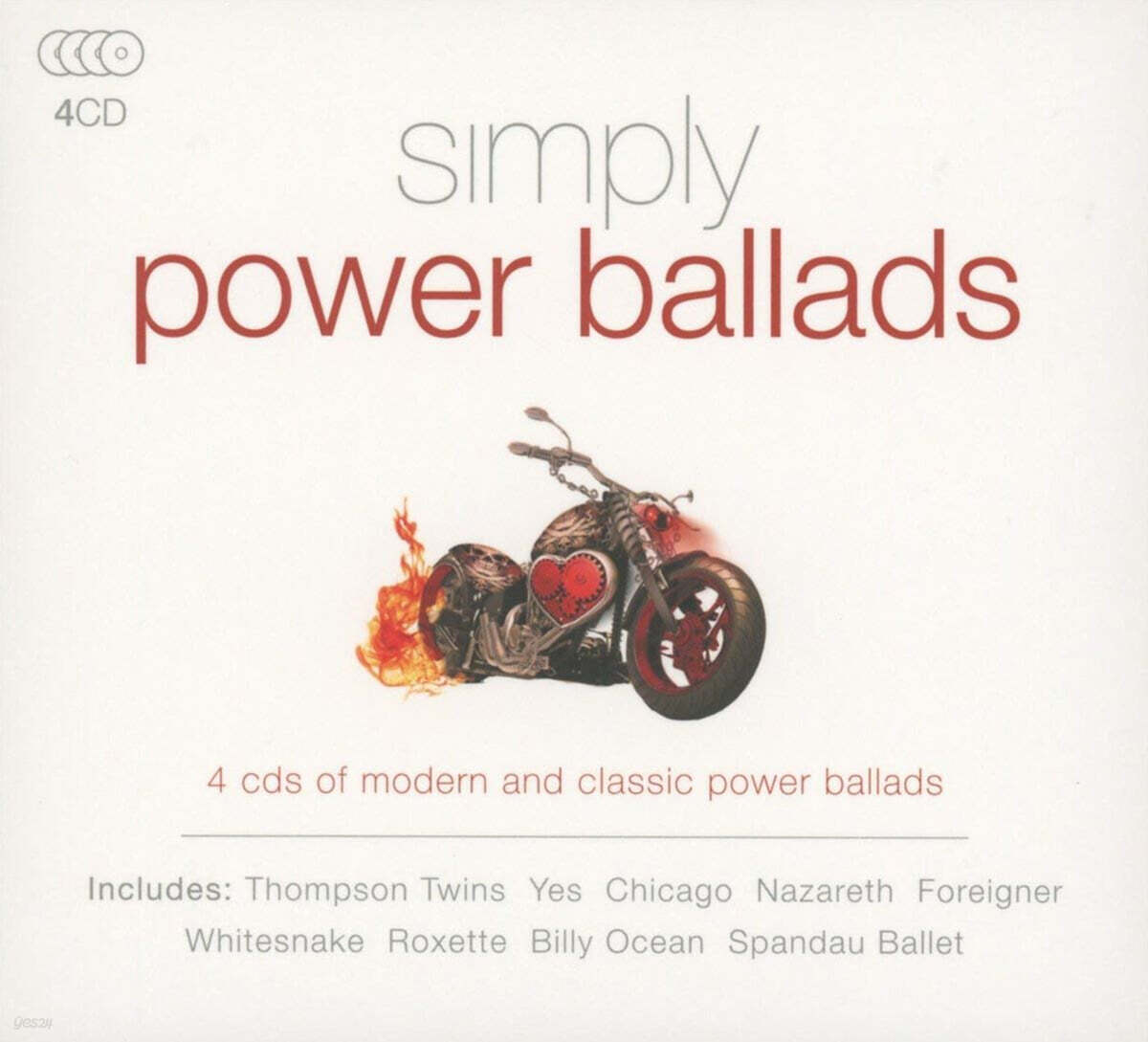 모던 & 클래식 파워 발라드 컴필레이션 (Simply Power Ballads)