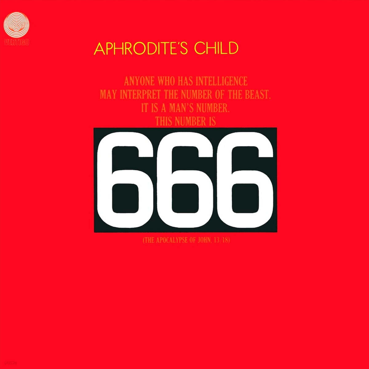 Aphrodite’s Child (아프로디테스 차일드) - 3집 666 [2LP]