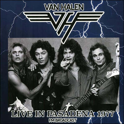 Van Halen — Live In Pasadena 1977 FM Broadcast 앨범 커버
