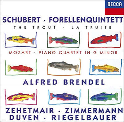 Alfred Brendel 슈베르트: 송어 오중주 / 모차르트: 피아노 사중주 (Schubert: Piano Quintet D667 / Mozart: Piano Qaurtet No. 1) 