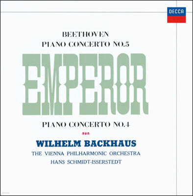 Wilhelm Backhaus 베토벤: 피아노 협주곡  4, 5번 (Beethoven: Piano Concertos Nos. 4, 5)