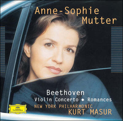 Anne-Sophie Mutter 베토벤: 바이올린 협주곡, 로망스  1, 2번 (Beethoven: Violin Concerto, Romance Nos. 1, 2) 