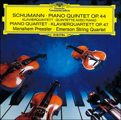 Menahem Pressler : ǾƳ , ǾƳ  (Schumann: Piano Quintet, Piano Quartet) 
